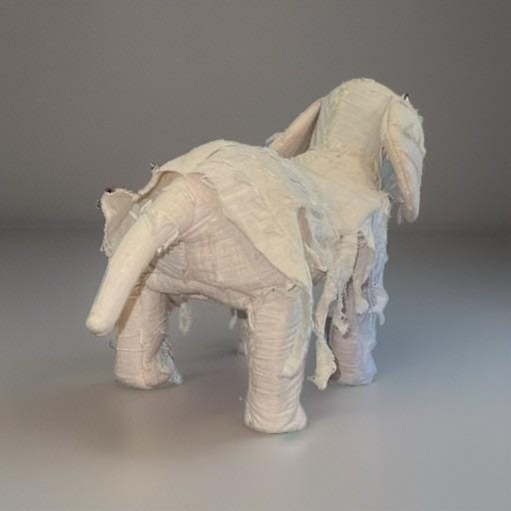Vtg Gemmy Halloween Mummy Dog Barks Growls jumps Animated Red Light Up Eyes  12" - Picture 5 of 7